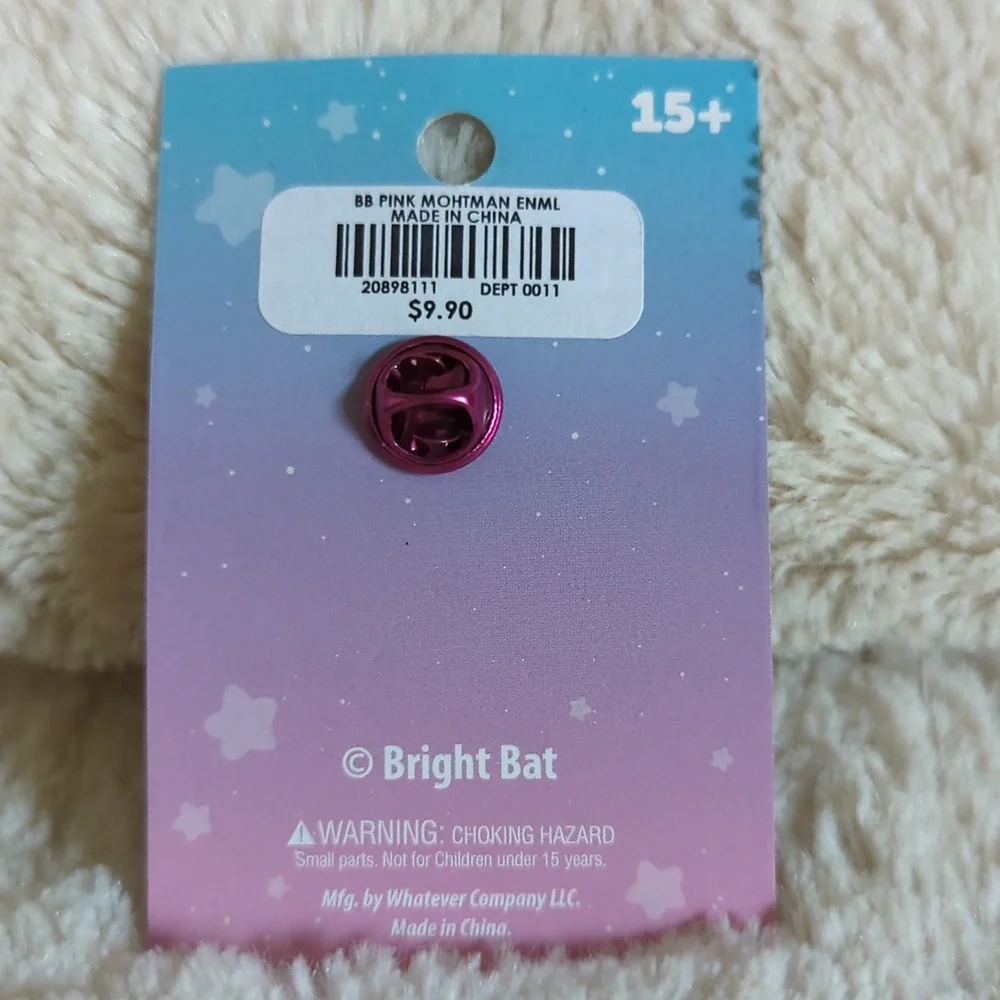 ✨2/$12✨Kawaii Pink Bat Monster Cute Enamel Pin - Picture 4 of 4